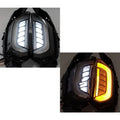 NMAX155 LED turn signal steering light replacement kit showing colour options