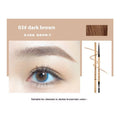 Gold chopsticks ultra-fine eyebrow pencil in five natural shades including brown, black and grey.