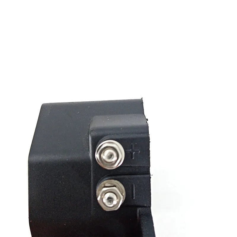 Black GQ-208A 12-80V vehicle reversing horn buzzer for safety alarms.