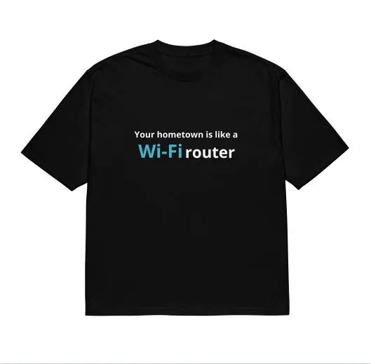 Men's black t-shirt with 3D printed cartoon pattern, loose fit short sleeves, round neck