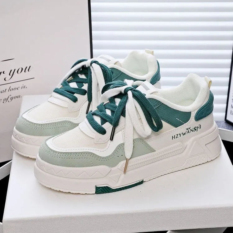Children's board shoes with cross shoulder straps and thick rubber soles in beige, red, or green colours