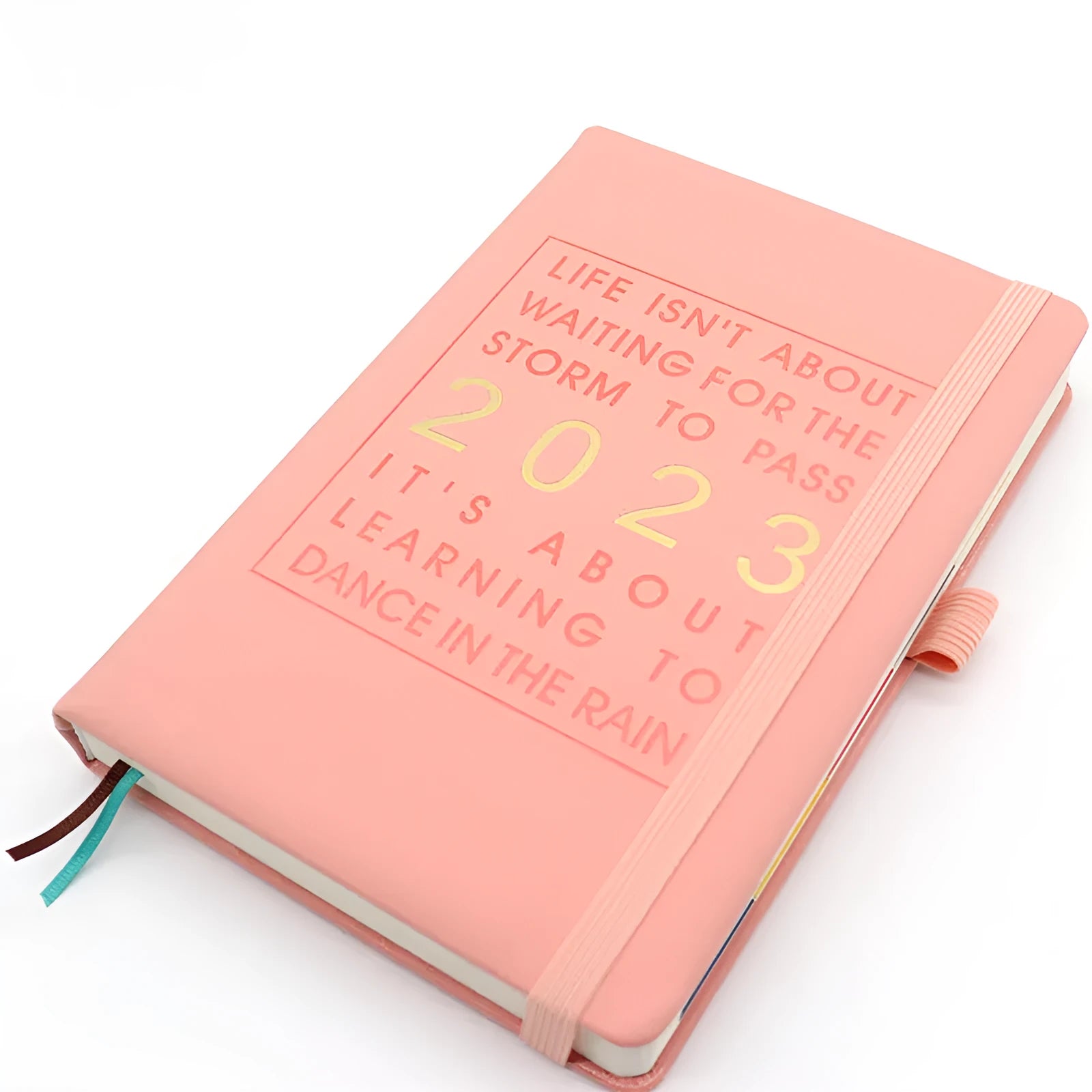 A5 business office notebook with imitation leather cover in multiple colours including black, red, and blue