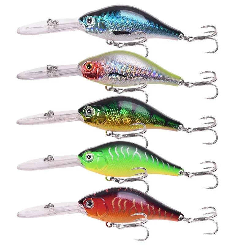 Floating rock deep diving mino lure body 10.5cm 15g artificial bait for fishing