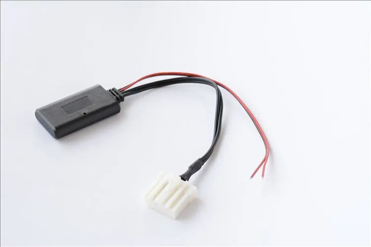 Mazda Bluetooth audio adapter cable for connecting smartphones to 2006 and later Mazda car stereos.