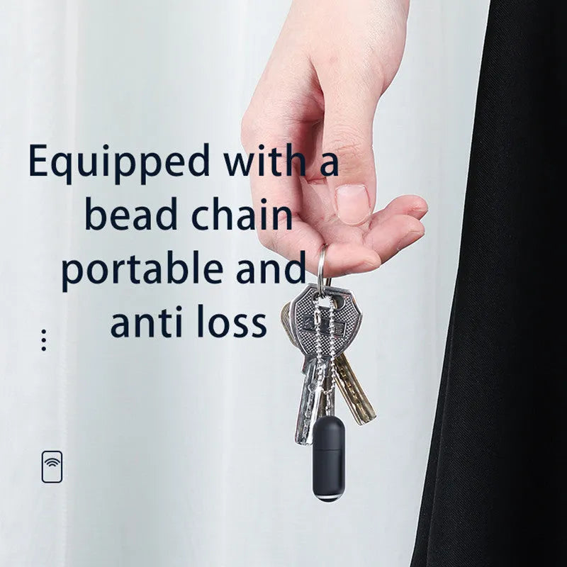 Black capsule infrared emitter for smartphone with Lightning, USB-C, and micro-USB interface options