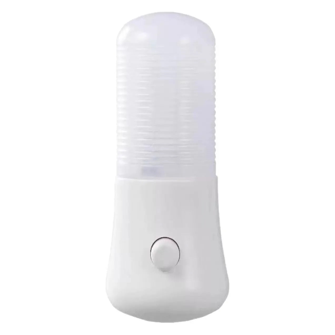 Minimalist cube-shaped plug-in night light with US plug and dual colour temperature settings