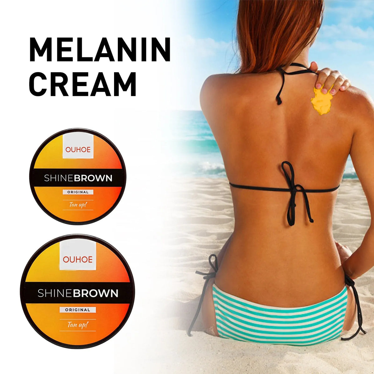 Intensive Tanning Luxe Gel cream and aloe vera after sun gel set in 50g and 100g sizes