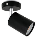 Ceiling anti-glare lamp with aluminium shell in white finish, three-head configuration, modern style
