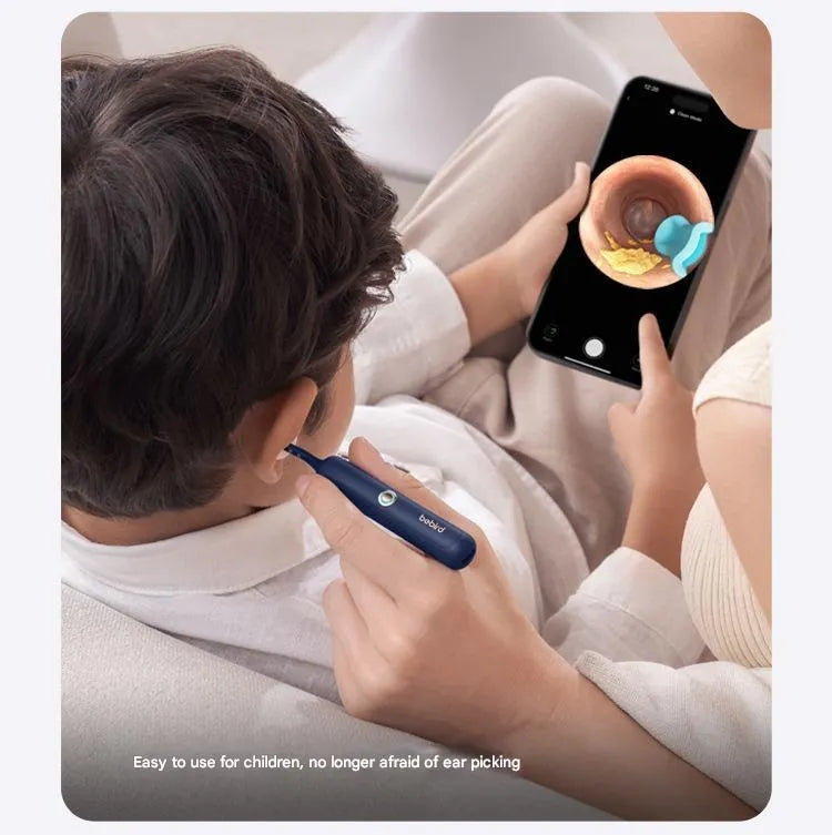 Bebird 3Plus smart visual ear scoop wireless WiFi ear cleaning set with camera in blue