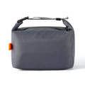 Japanese style insulated lunch bag in Oxford cloth, shown with Army Green, Black, Gray, and Yellow colour options.