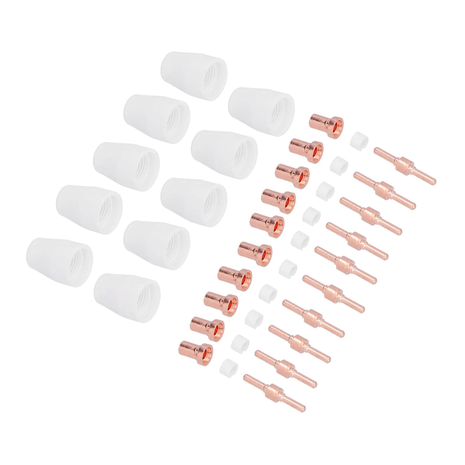 PT3140A plasma cutter consumables kit with 40 electrodes nozzles and shunts for LGK40 models