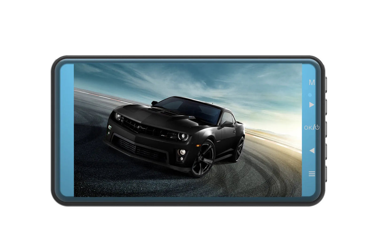 HD night vision 4 inch touch screen car driving recorder with 170 degree lens windscreen mount