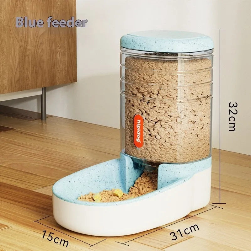 Automatic pet drinker fountain feeder 3.8L large capacity for cats dogs in blue grey pink green colours