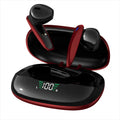Y2 Green wireless Bluetooth headset with charging case showing low latency gaming earphones