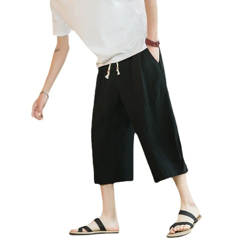 Women's plus size linen shorts in straight leg slim fit available in multiple colours