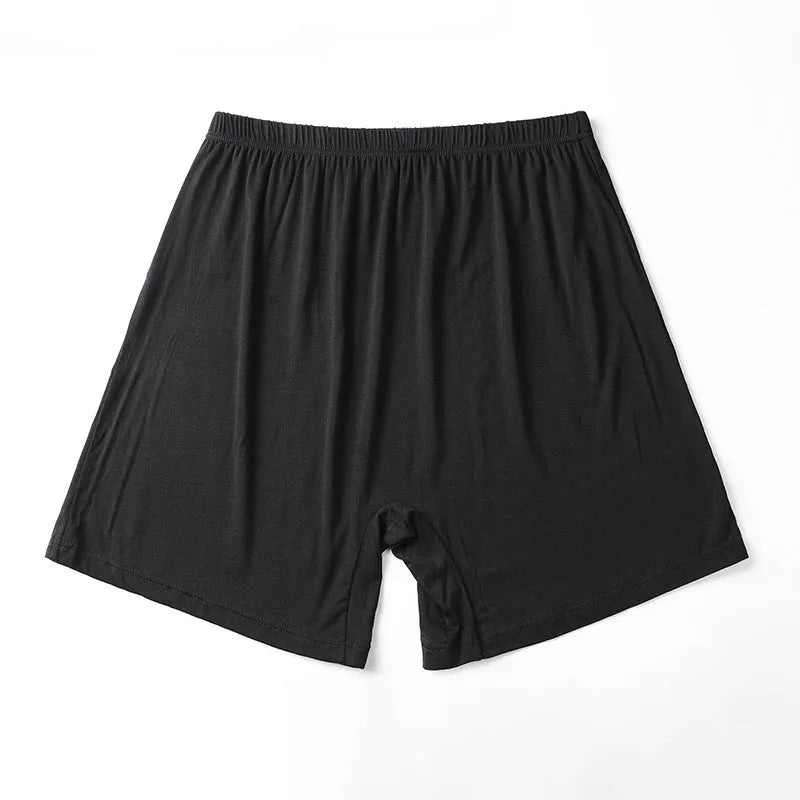 Men's solid colour modal boxers on a white background, showing the high waist design.