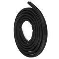 Black rubber sliding door seal strip for Toyota Hiace high roof vans, 5 metre length