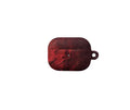Red hard shell plastic protective case for Apple AirPods wireless headset