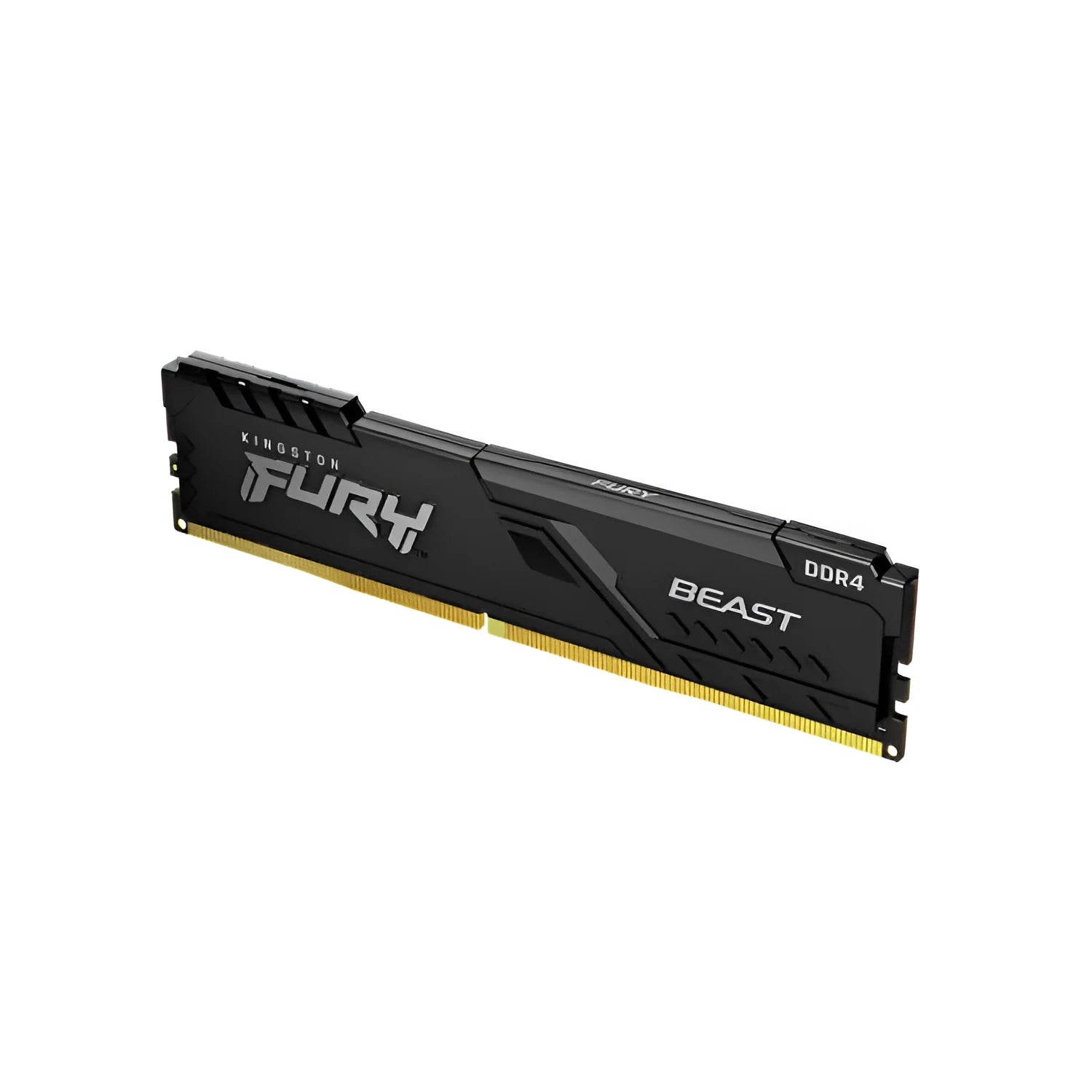 Desktop computer DDR4 2666 memory module with 288 pins and black circuit board