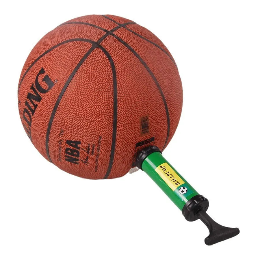 Mixed colour plastic manual air pump for sports balls and balloons