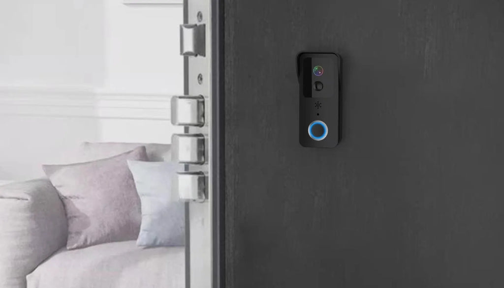 Smart home visual doorbell intercom with HD camera and wireless design