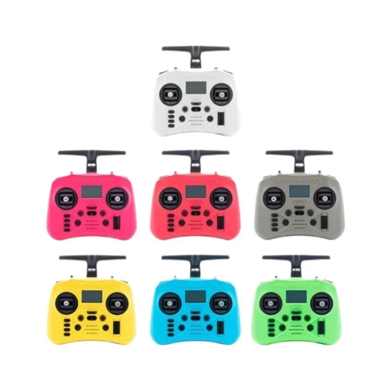 Pocket Dopamine Colour Control FPV portable drone in mint green with velvet storage bag and accessories
