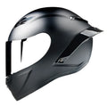 Tails Cool All Over Electric Helmet ABS full face in subblack with silver plated finish, side view