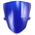 Motorcycle windscreen for Kawasaki ZX-6R and ZX-10R in blue or brown tint