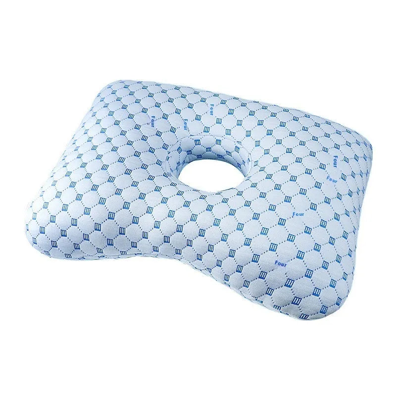 Boer Gray single hole ear pillow with polyester filling for beauty salon facial treatments