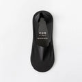 Men's invisible low cut socks with cotton bottom and ice silk, shown in black, gray, navy, khaki, white and green.