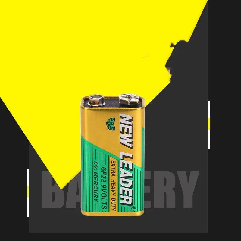 A single Xinlida brand alkaline 9V rectangular battery, model 6F22.
