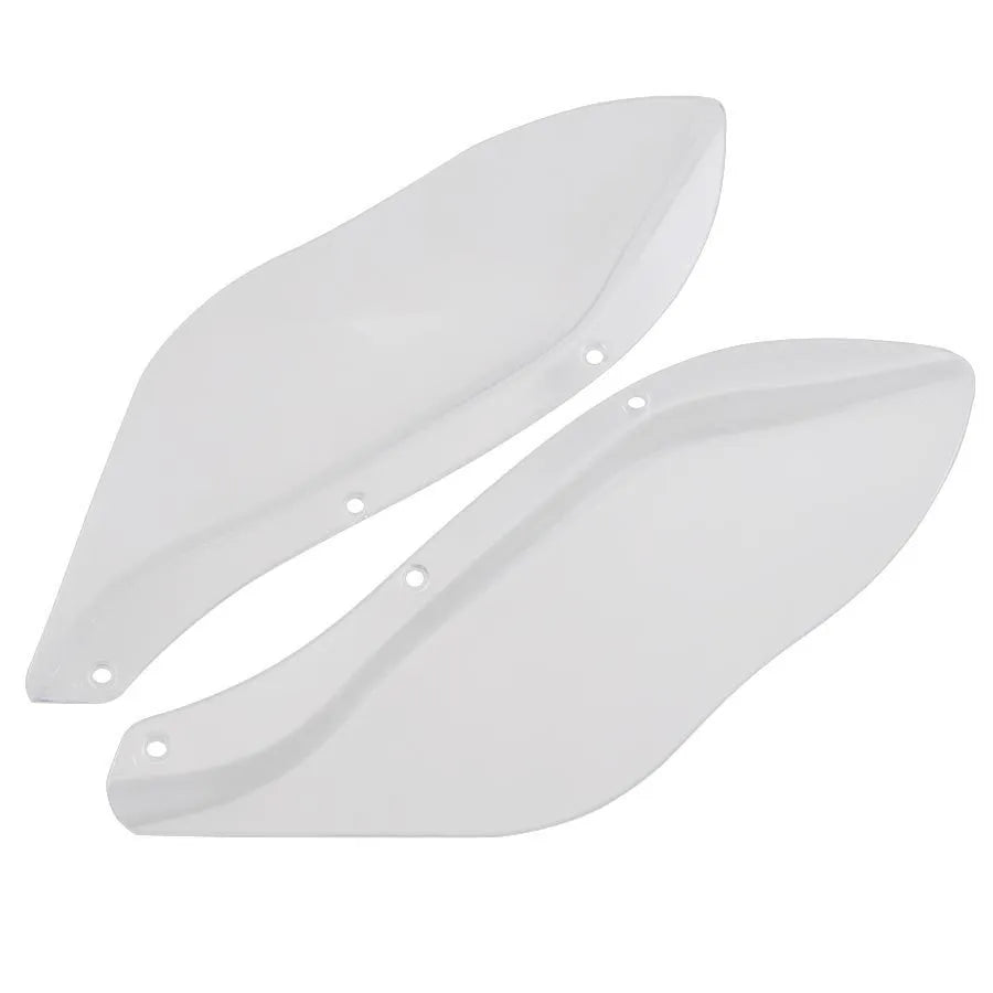 Harley motorcycle side wing head cover set in black and transparent ABS for touring models