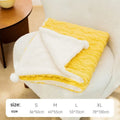 Ins style solid colour pet blanket floor mat in cloth for cats and dogs with size options