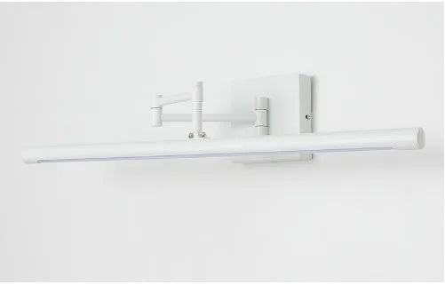 Modern sand black LED bathroom mirror cabinet with integrated light, mounted on a wall.