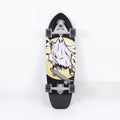 White 31-inch maple street scooter skateboard for urban commuting