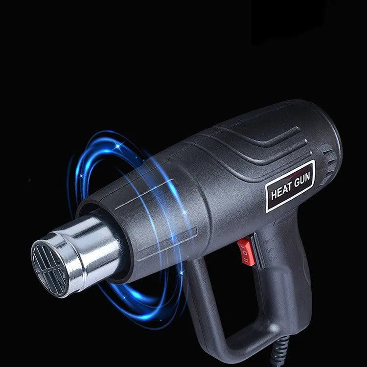 Industrial 2000W hot air tool with two-speed settings for shrink tube and thermal applications