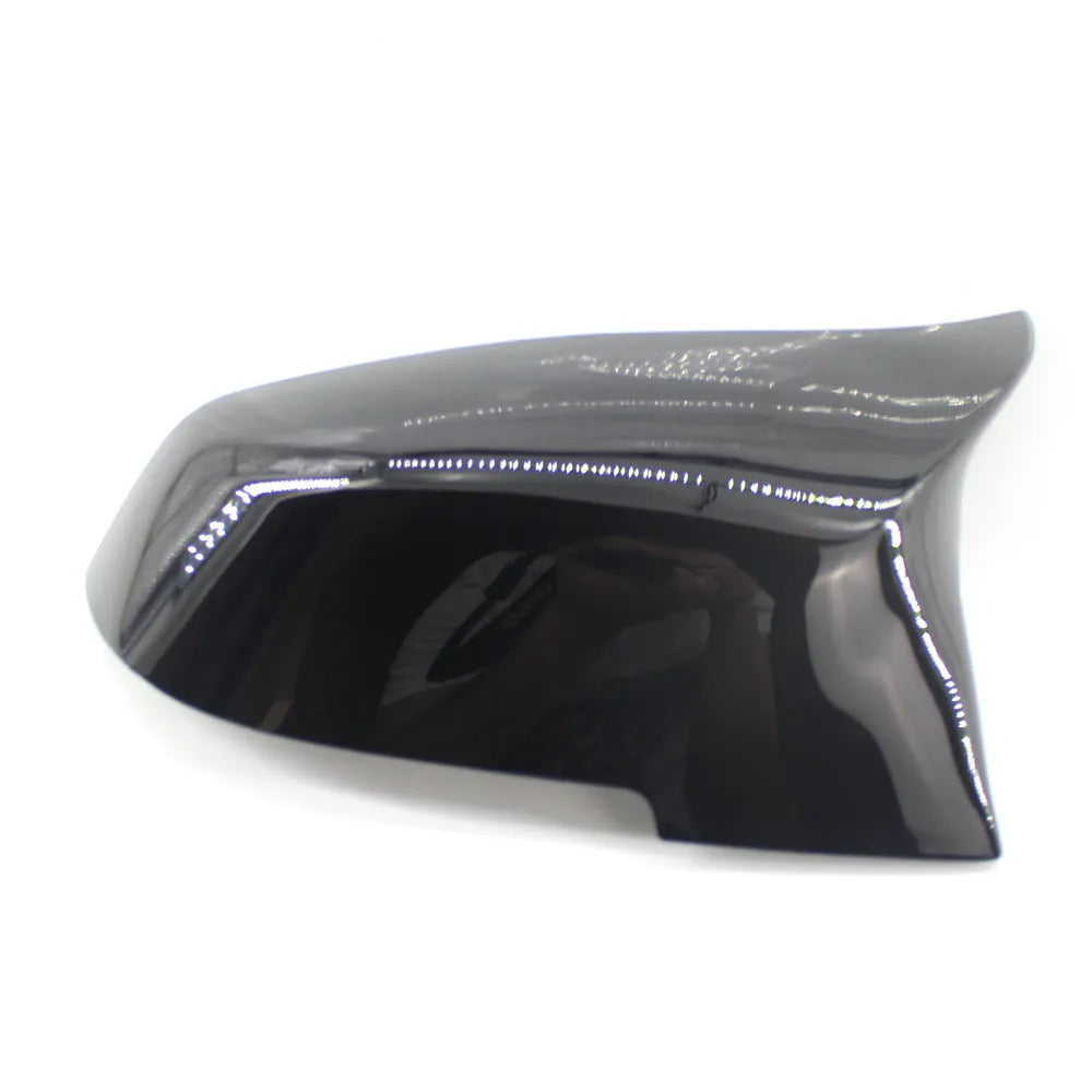 BMW horn rearview mirror shell replacement part in Paint Bright Black for F-Series vehicles