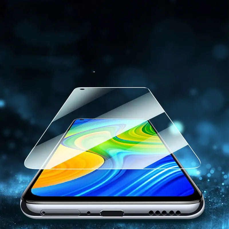 Xiaomi phone tempered glass screen protector with HD clarity and anti-fingerprint features