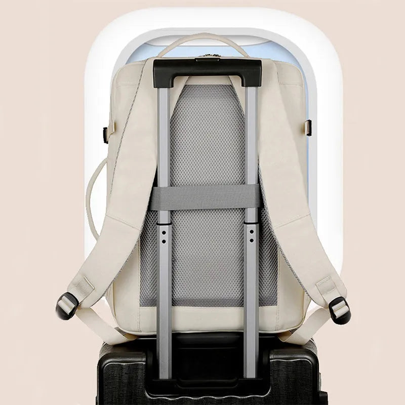 Waterproof Oxford cloth backpack with multiple pockets for 15.6 inch laptops in various colours