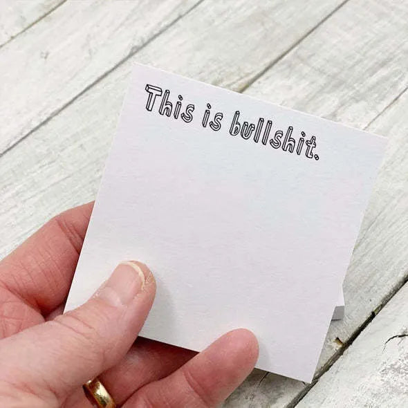 Square 75mm sticky note pad with adhesive backing and colourful cover designs