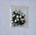 Black PA66 plastic car wiring clip 9mm x 12mm x 6.2mm for cable management