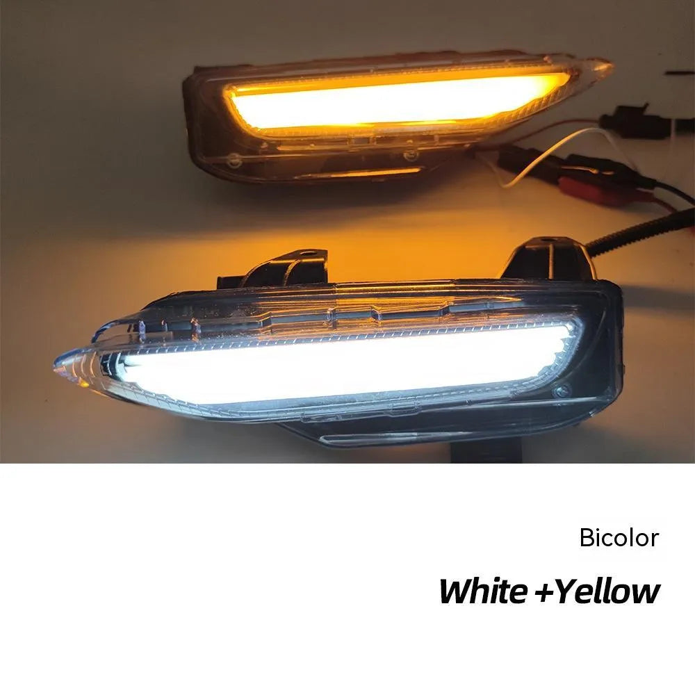 Infiniti Q50 Q50L Q70 front bumper LED daytime running and turn signal light replacement unit