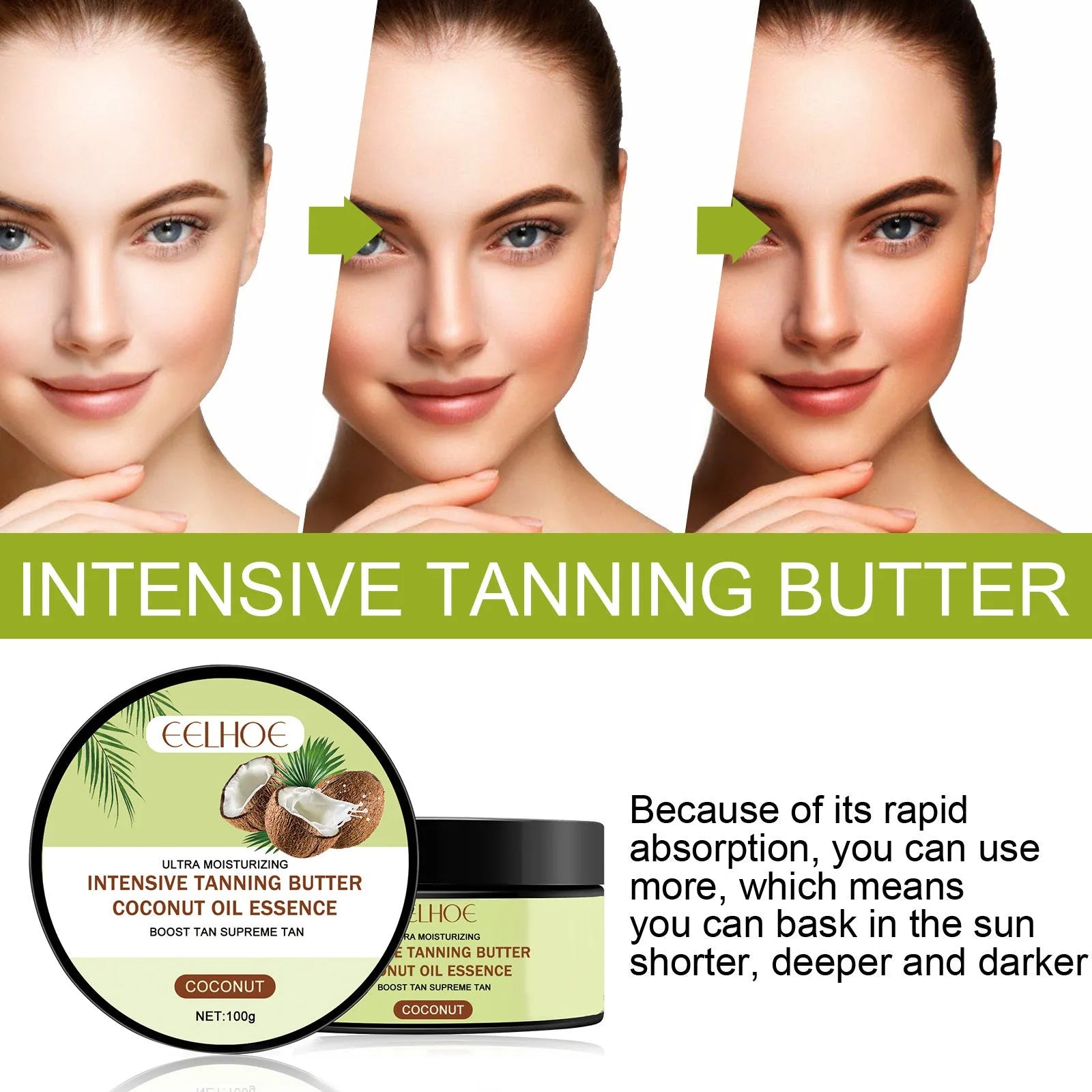 100g jar of Help Black Frost skin cream with coconut oil and botanical oils for even skin tone