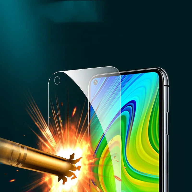 Xiaomi phone tempered glass screen protector with HD clarity and anti-fingerprint features
