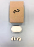 Wireless ear clip Bluetooth headset in black with breathing light, comfortable not in-ear design for sports