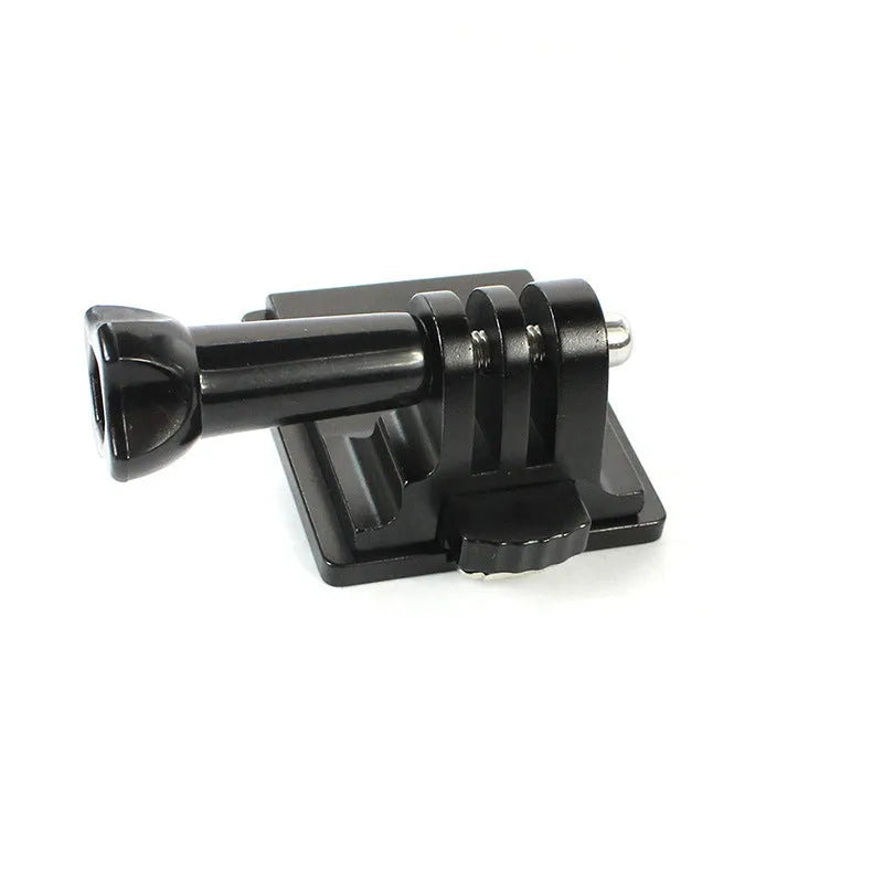 Black GoPro helmet mount extension rod with quick release bracket for action cameras