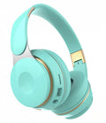 Foldable wireless Bluetooth headset in multiple colours with on-ear design