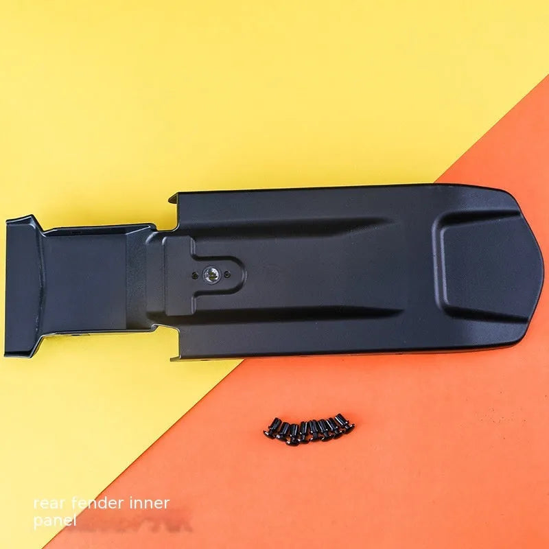 Carbon fibre lengthened tail mudguard and inner plate for Light Bee electric off-road bicycle