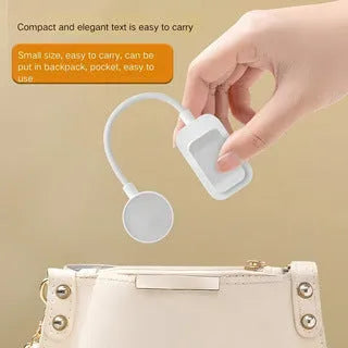 Portable rechargeable creative clip light with modern simplicity design for home use