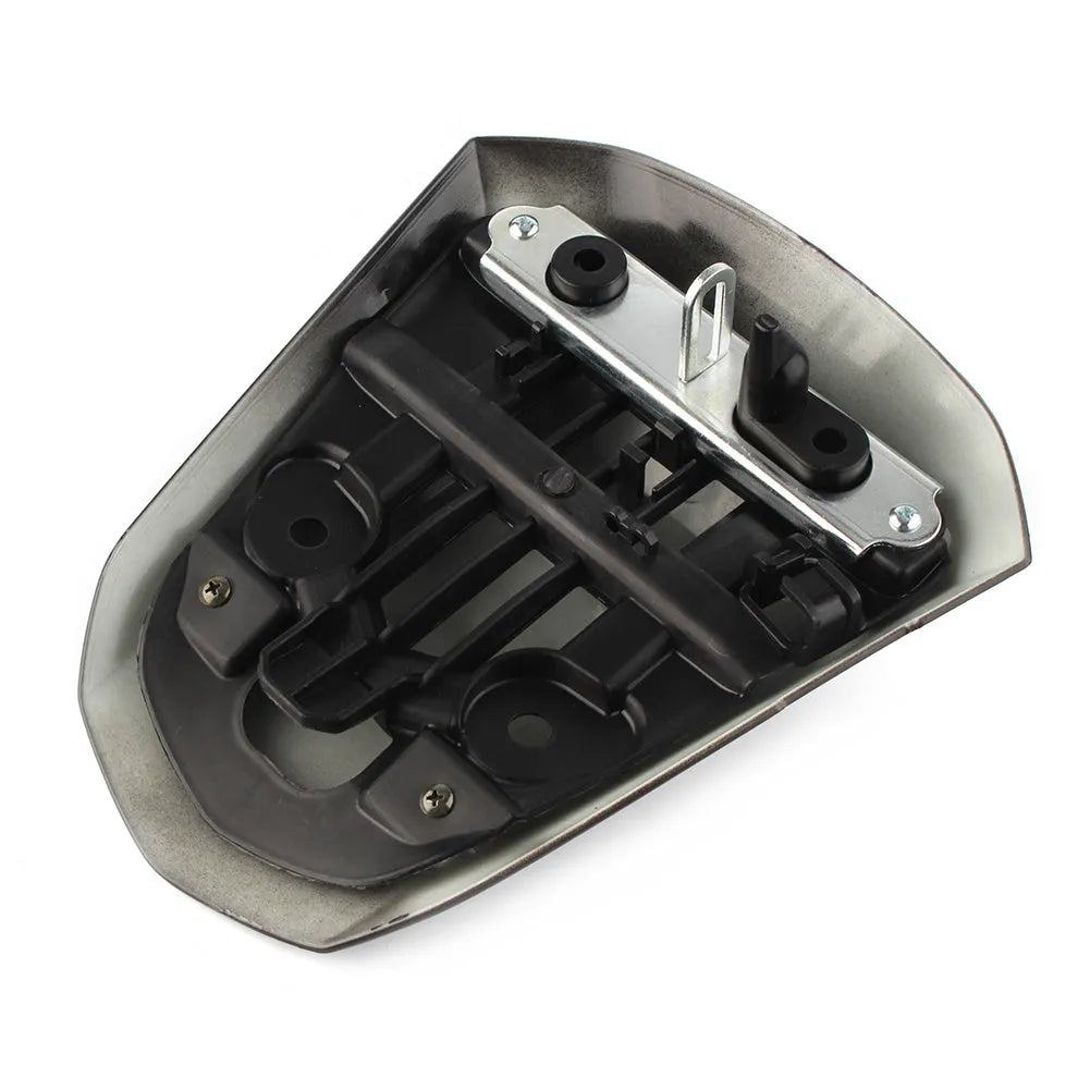 GSXR1000 motorcycle rear cowl seat cover in ABS plastic shown in available colours
